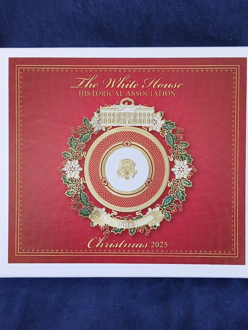 2025 White House Christmas Ornament